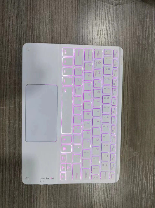 Teclado Bluetooth con Touchpad para Móvil y Tablet - Recargable Inalámbrico - Image 14