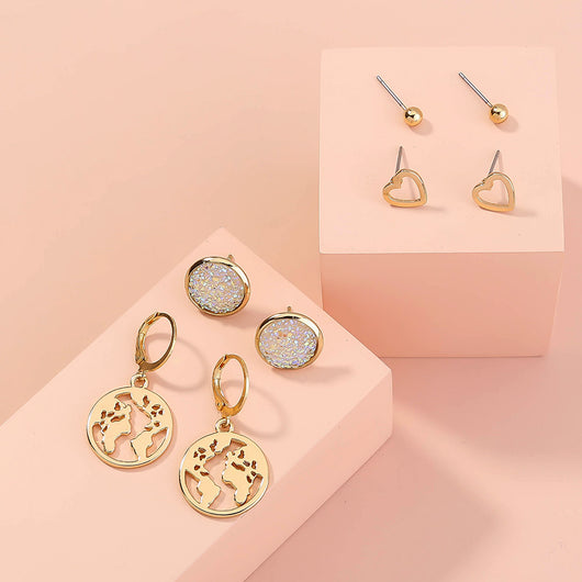 Aretes de Resina con Corazones de Amor - Image 9