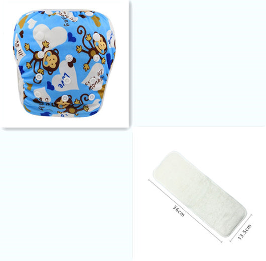 Pañal de Baño Reutilizable para Bebé - Traje de Baño Ajustable Unisex - Image 8