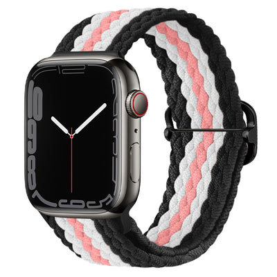 Correa Nylon Trenzada Ajustable para Apple Watch Series 7 - Image 9