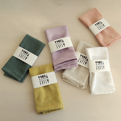 Servilletas de Algodón y Lino para Cocina - Diseño Minimalista - Image 16