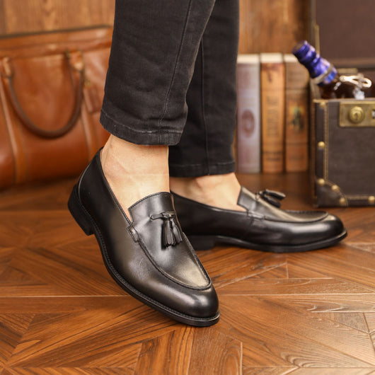 Mocasines con Borlas para Hombre - Zapatos Británicos de Lujo - Image 9