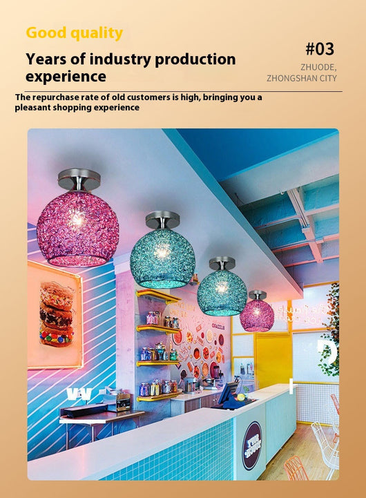 Lámpara LED de Techo Inteligente Multicolor para Dormitorio y Pasillo - Image 17