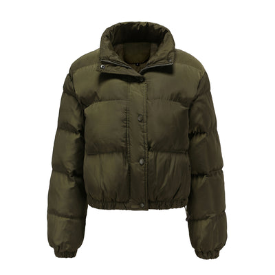 Abrigo de Algodón Holgado para Mujer - Estilo Casual Versátil - Image 7