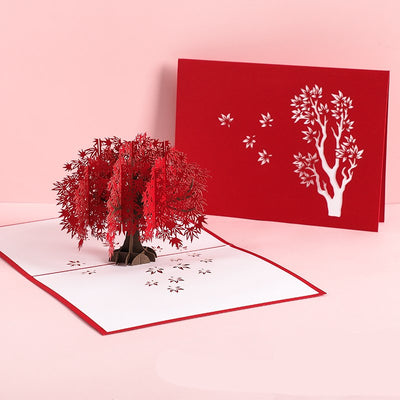 Tarjeta de Invitación Sakura Enamorados con Corte Láser 3D Artesanal - Image 22