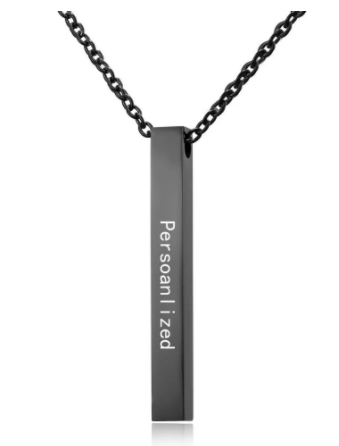 Collar Cilindro Acero Inoxidable Personalizado con Nombre - Image 15