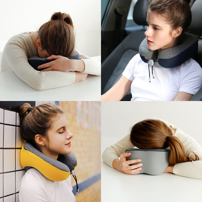 Almohada de Espuma Viscoelástica en Forma de U