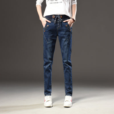 Pantalones Vaqueros con Cintura Elástica para Mujer - Image 10