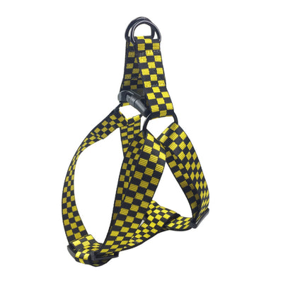 Arnés de Pecho y Espalda con Diseño Tartán para Perros - Image 8