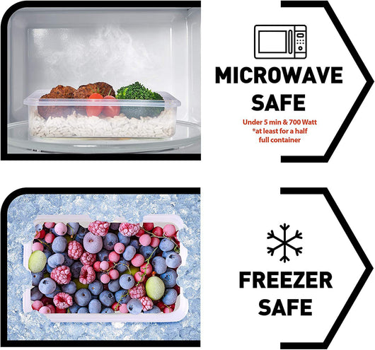 Juego de 12 Contenedores Herméticos para Cereales y Alimentos Frescos - Image 14