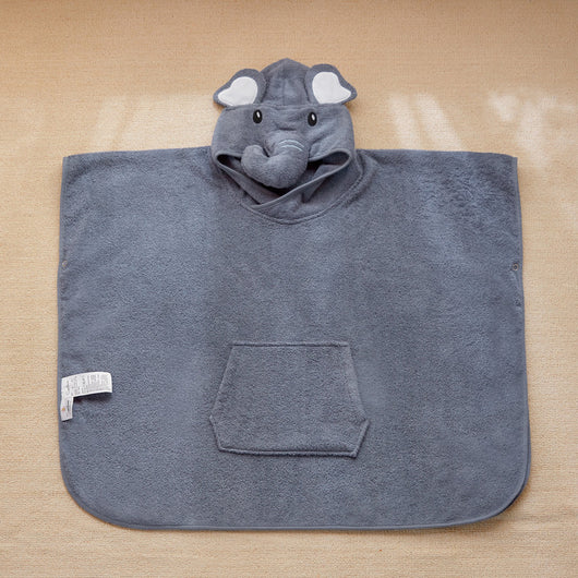 Bata Infantil con Capucha de Algodón Absorbente - Image 6
