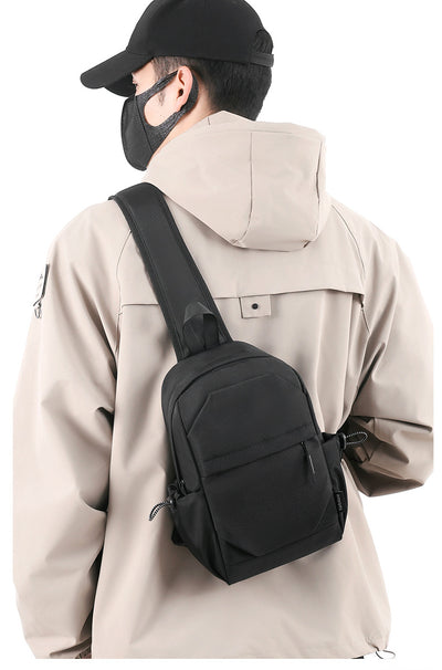 Mochila Pecho Oxford para Hombre - Bolsa Cruzada Funcional - Image 29
