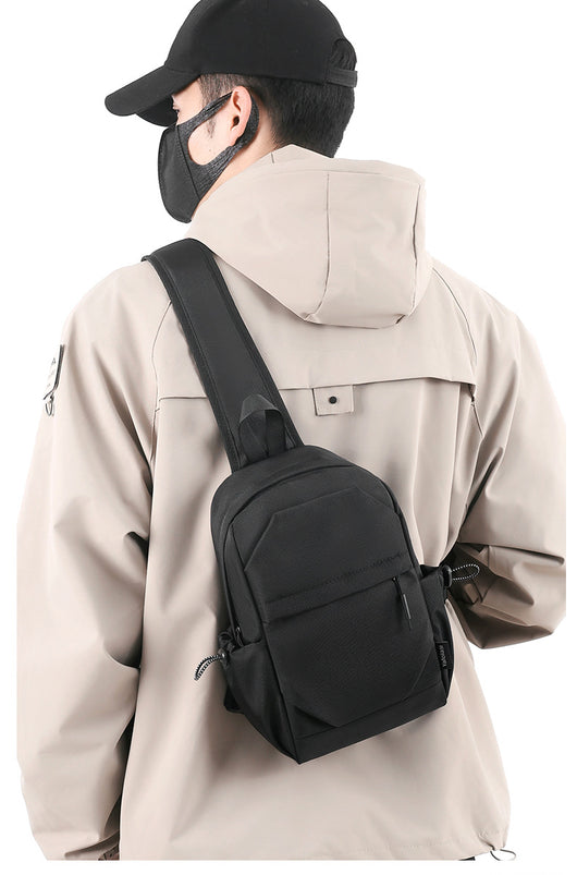 Mochila Pecho Oxford para Hombre - Bolsa Cruzada Funcional - Image 29