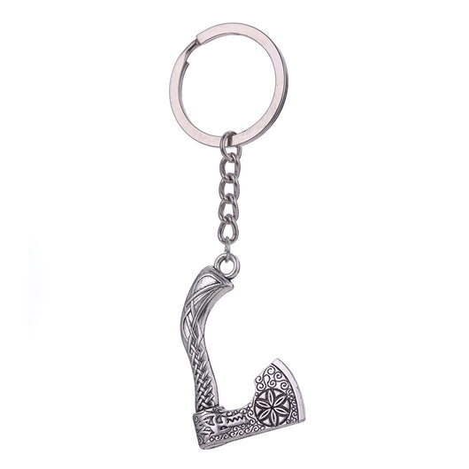 Llavero de Auto Hacha de Odín - Diseño Nórdico Premium - Image 2