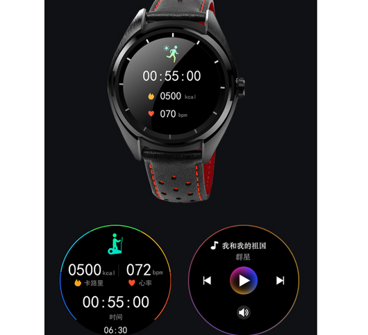 Reloj Inteligente X1 con Monitor de Frecuencia Cardíaca y Presión Arterial - Image 10