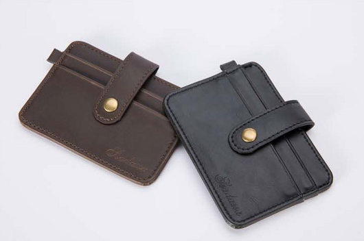 Organizador de Tarjetas PU Portátil con Cartera de Embrague