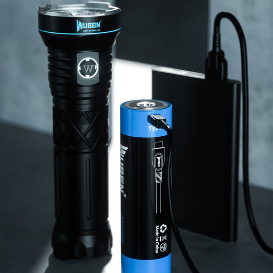 Linterna Recargable Ultra Potente de Largo Alcance