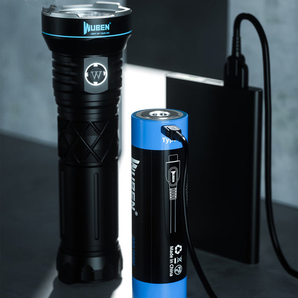 Linterna Recargable Ultra Potente de Largo Alcance