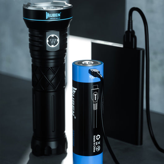 Linterna Recargable Ultra Potente de Largo Alcance