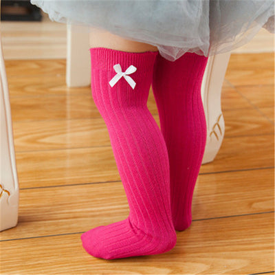 Calcetines infantiles con moño - Image 2