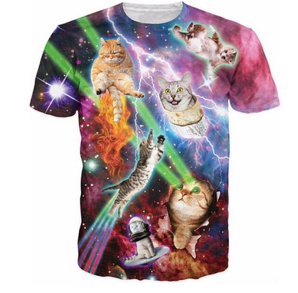 Playera Unisex Estampado Digital Creativo - Cómoda y Versátil para Verano - Image 2