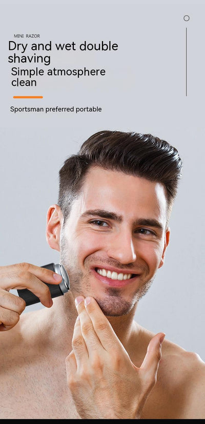 Afeitadora Eléctrica Portátil Recargable para Hombres - Image 10