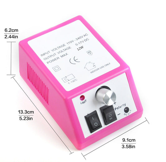 Máquina Pulidora de Uñas Eléctrica Profesional 35000 RPM con Luz LED - Image 2