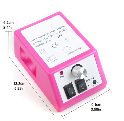 Máquina Pulidora de Uñas Eléctrica Profesional 35000 RPM con Luz LED - Image 2