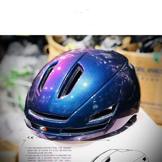 Casco con Luz Trasera de Advertencia USB Recargable - Image 5