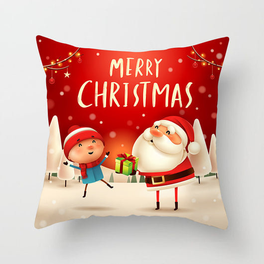 Funda de Almohada Navideña con Diseño de Muñeco de Nieve - Image 19