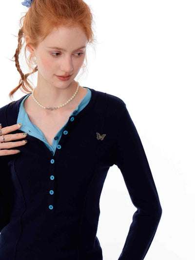 Blusa Térmica Ajustada Reductora de Punto para Mujer - Image 3