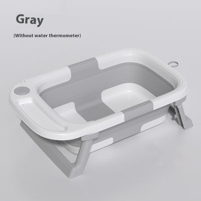 Bañera Plegable para Bebé 0-3 Años con Termómetro de Agua - Image 11