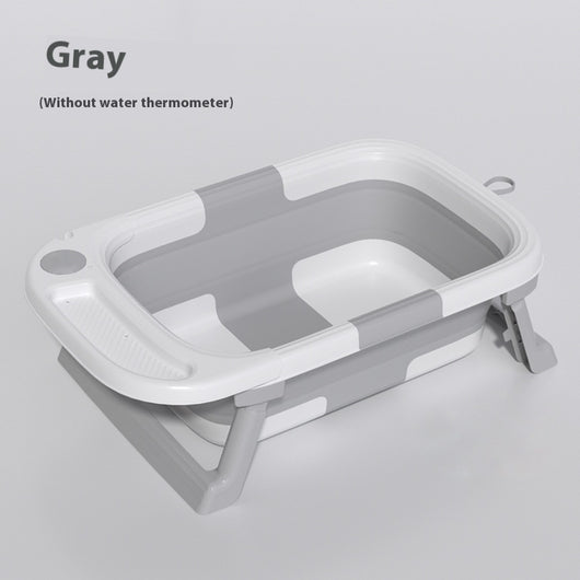 Bañera Plegable para Bebé 0-3 Años con Termómetro de Agua - Image 11