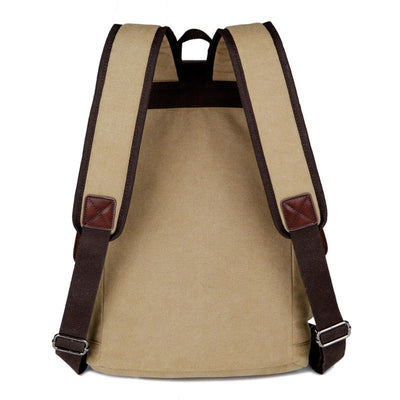 Mochila para Hombre de Lona y Cuero Crazy Horse - Image 5