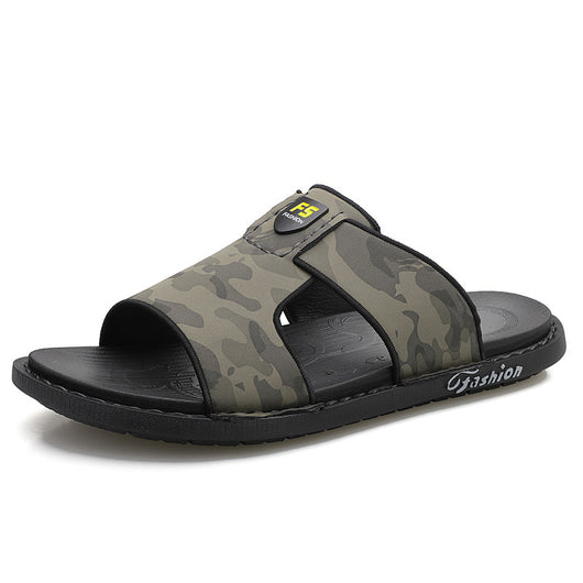 Sandalias de Cuero Piel Suave Antideslizantes para Hombre - Zapatos de Playa - Image 3