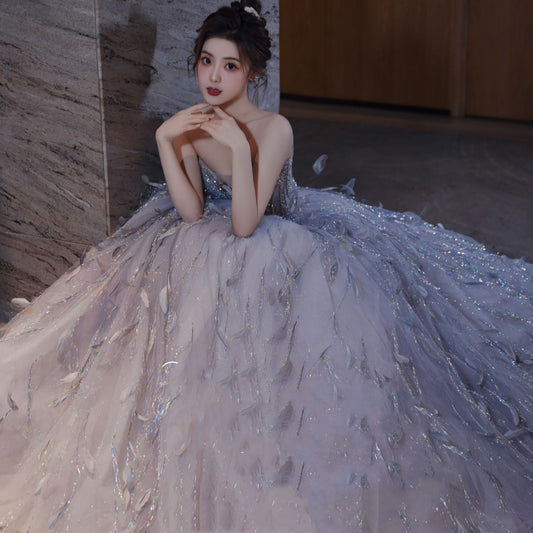 Vestido de Lujo para Bodas y Eventos Especiales - Diseño Exclusivo de Alta Gama