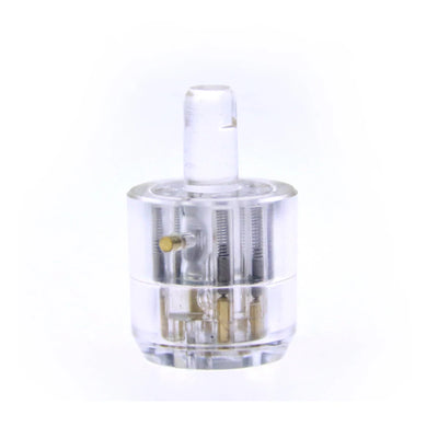 Cilindro de Cerradura de Flor de Ciruelo Transparente con 7 Esferas - Personalizable - Image 11