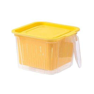 Contenedor Organizador de Frutas y Verduras con Drenaje para Refrigerador - Image 2