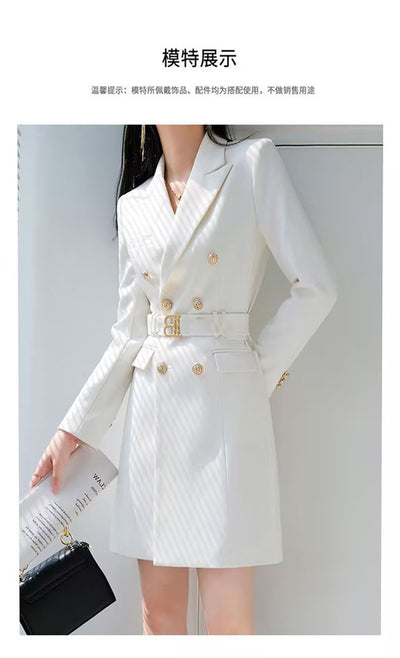 Blazer Reductor de Cintura Estilo Office Lady - Top Ajustado para Mujer - Image 29