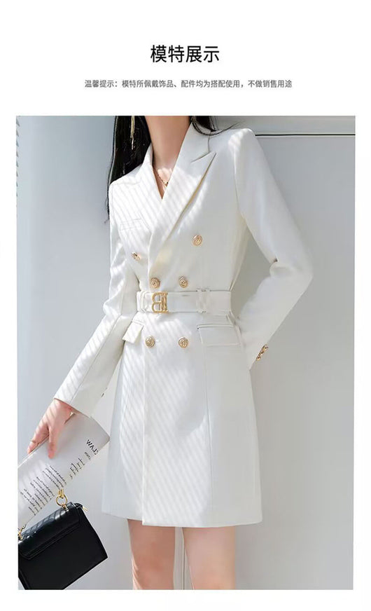 Blazer Reductor de Cintura Estilo Office Lady - Top Ajustado para Mujer - Image 29