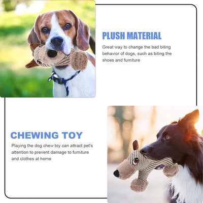 Juguete Interactivo para Perros Grandes - Peluche Chirriante Resistente - Image 7