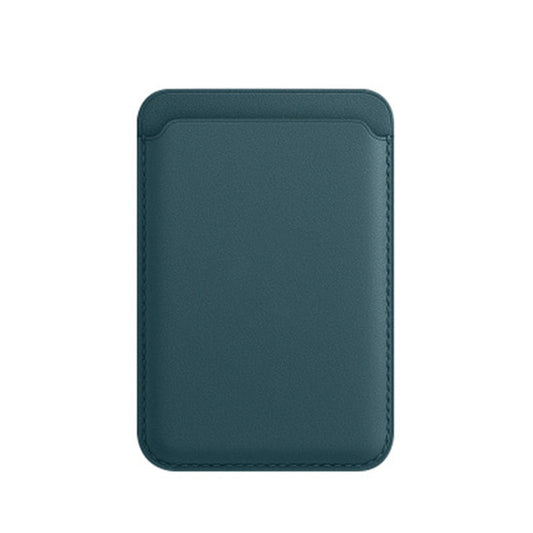 Funda de Cuero Magnética Compatible con Apple con Compartimento para Tarjetas