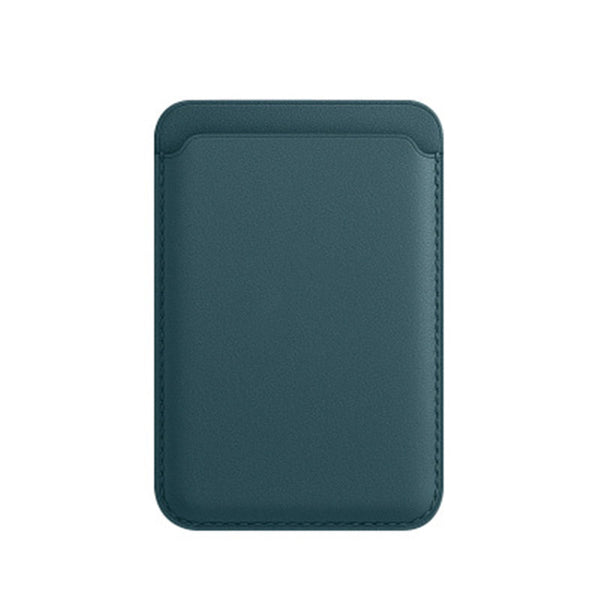 Funda de Cuero Magnética Compatible con Apple con Compartimento para Tarjetas