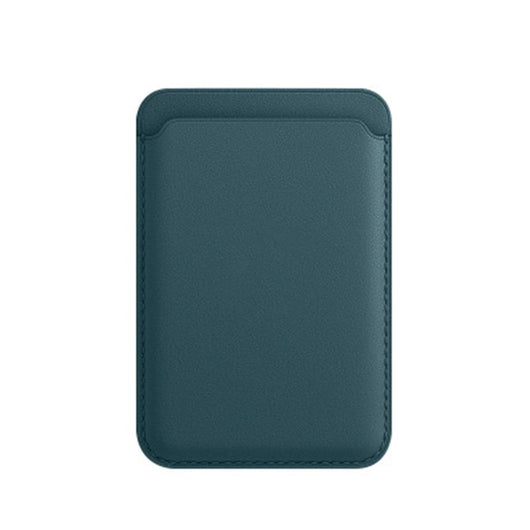 Funda de Cuero Magnética Compatible con Apple con Compartimento para Tarjetas