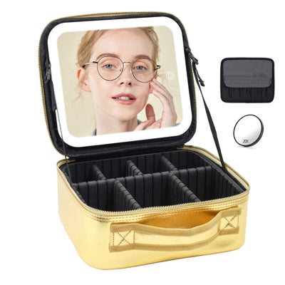 Maletín de Maquillaje Profesional con Espejo LED y Gran Capacidad de Almacenamiento - Image 18