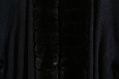 Abrigo de Punto Oversized con Cuello de Conejo Artificial - Image 10