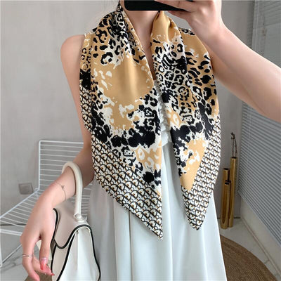Pañuelo Estampado Leopardo en Twill - Accesorio Fashion Home - Image 36