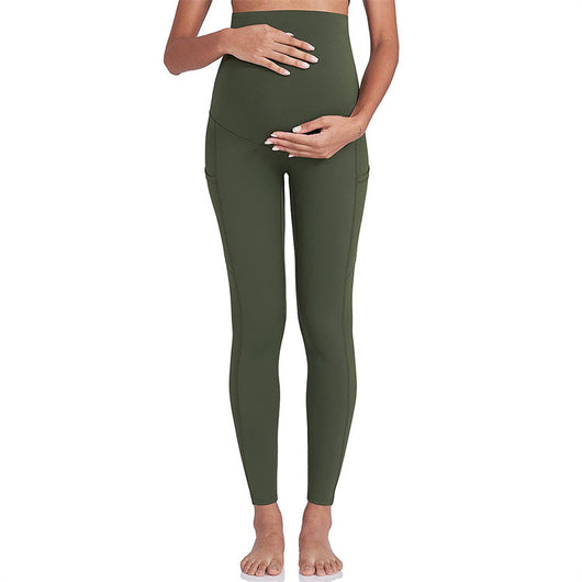 Pantalones de Yoga Prenatal con Soporte Abdominal - Image 4