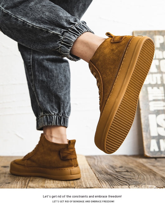 Botas Casuales Martin para Hombre de Cuero Genuino con Suela Gruesa - Image 16