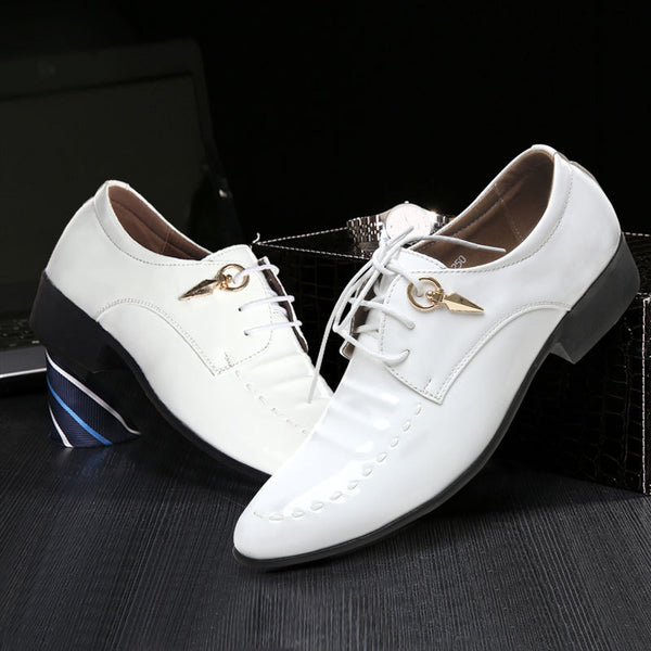 Zapatos Formales Oxford de Cuero Genuino para Hombre - Elegancia Ejecutiva